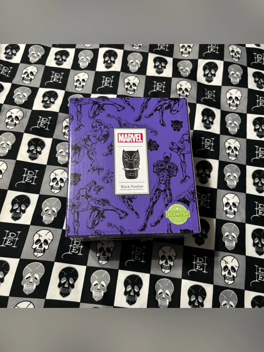 Scentsy Marvel Black Panther Wakanda Forever Wall Fan Diffuser
